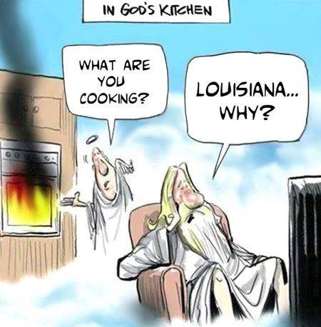 heatwave funny - In Go'S Kitchen What Are Yov Cooking? Lovisiana... Why?