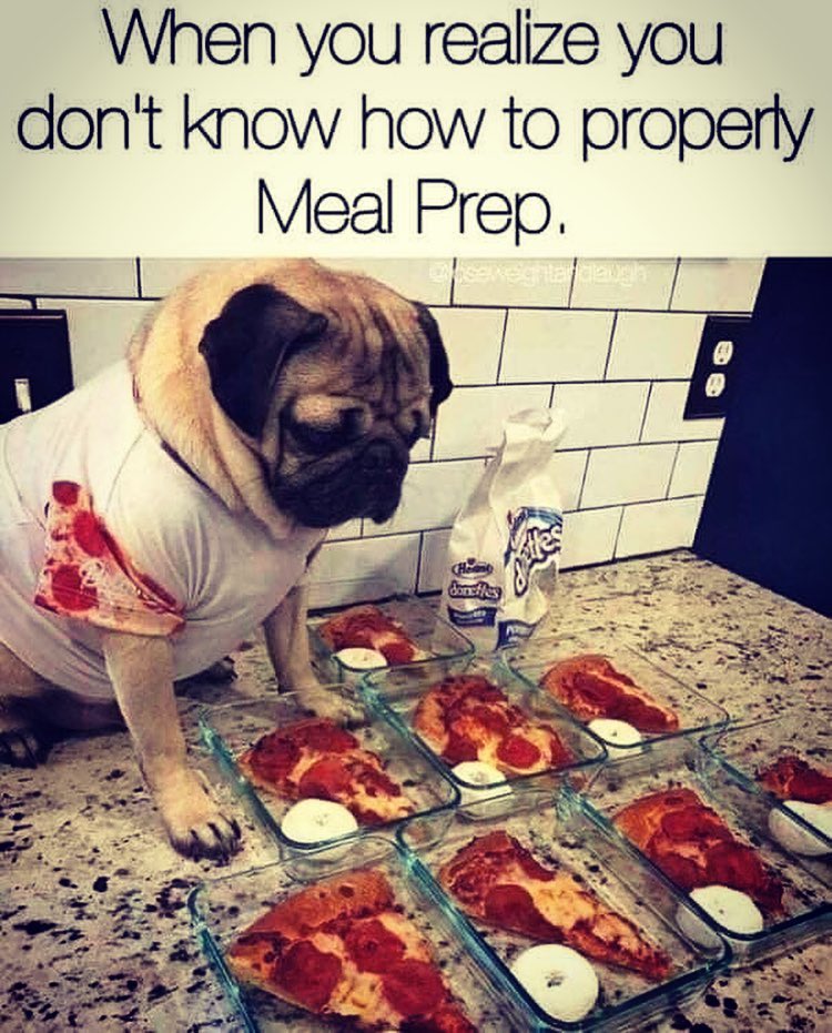 funny meal prep - When you realize you don't know how to property Meal Prep.