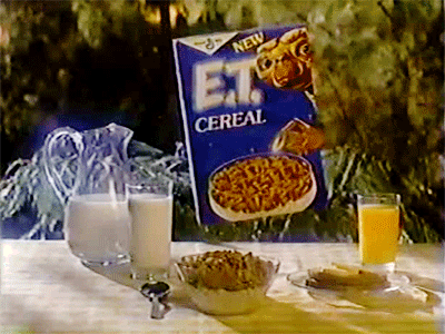 80s commercial gif - New Cereal