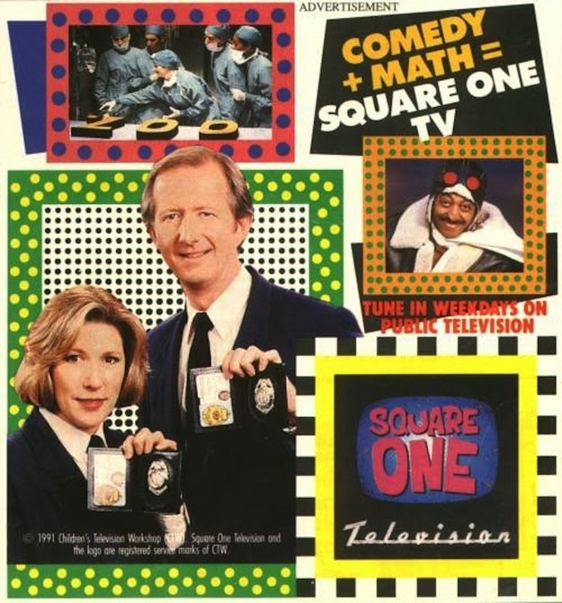 toni dibuono - Advertisement Comedy Math Square One Tv Tune In Weekdays On Public Television Square One Televisian 151991 Chidien's Television Workshop Square Dre Trivision ond the logo are registered service marks of Ctw.