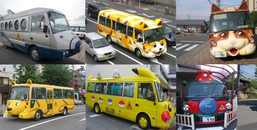 school bus in japan - Gy 6