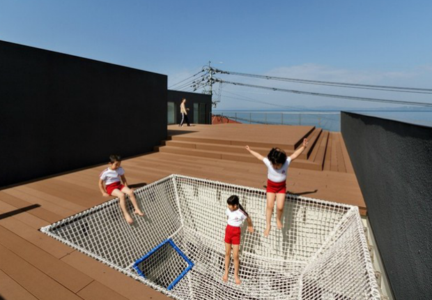 kindergarten roof terrace