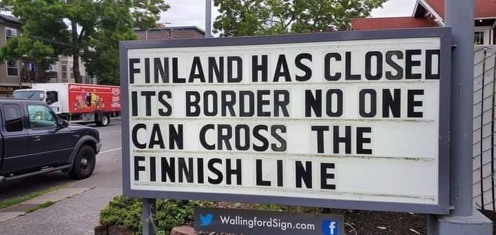 car - Finland Has Closed Its Border No One Can Cross The Finnish Line WallingfordSign.com
