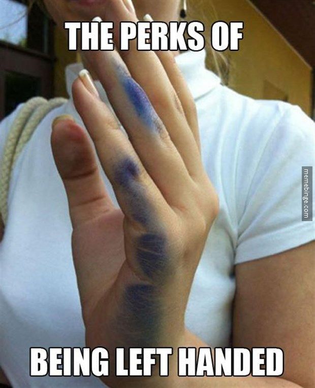 perks of being left handed - The Perks Of memebinge.com Being Left Handed