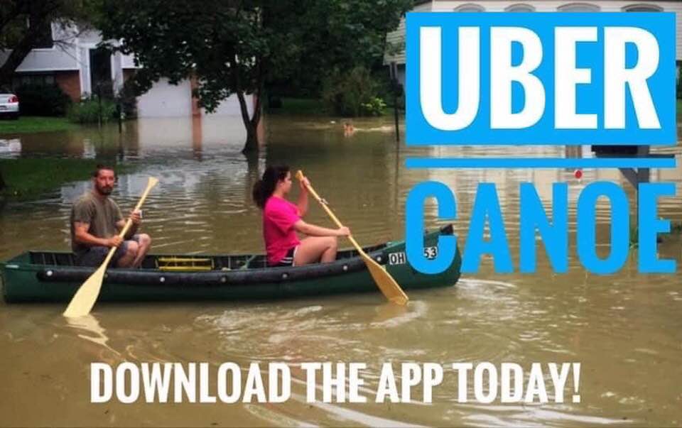 hurricane barry meme - Uber Ca Oh 53 Download The App Today!