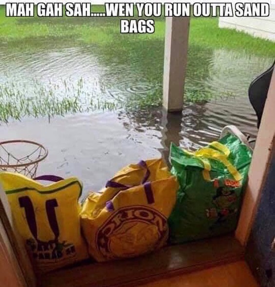 water resources - Mah Gah Sah....Wen You Run Outta Sand Bags