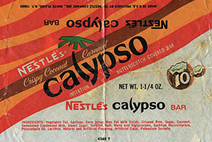 Coconut and butterscotch made Nestlé's tropical(-ish) Calypso one of a kind