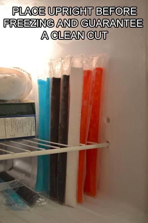 freeze pop funny - Place Upright Before Freezing And Guarantee A Clean Cut
