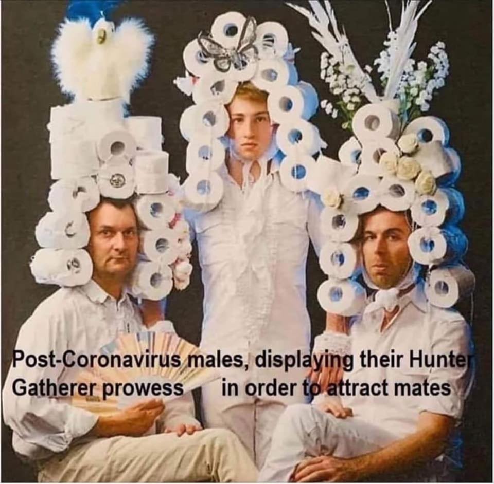 post coronavirus males displaying their hunter gatherer prowess - of PostCoronavirus males, displaying their Hunter Gatherer prowess in order to attract mates