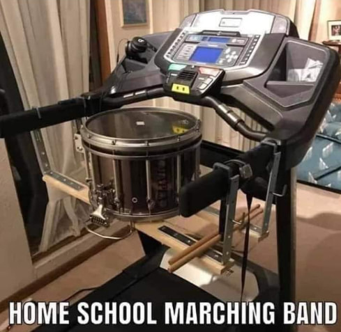 homeschool marching band meme - Tv Home School Marching Band