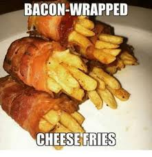 bacon wrapped cheese fries - BaconWrapped Cheese Fries