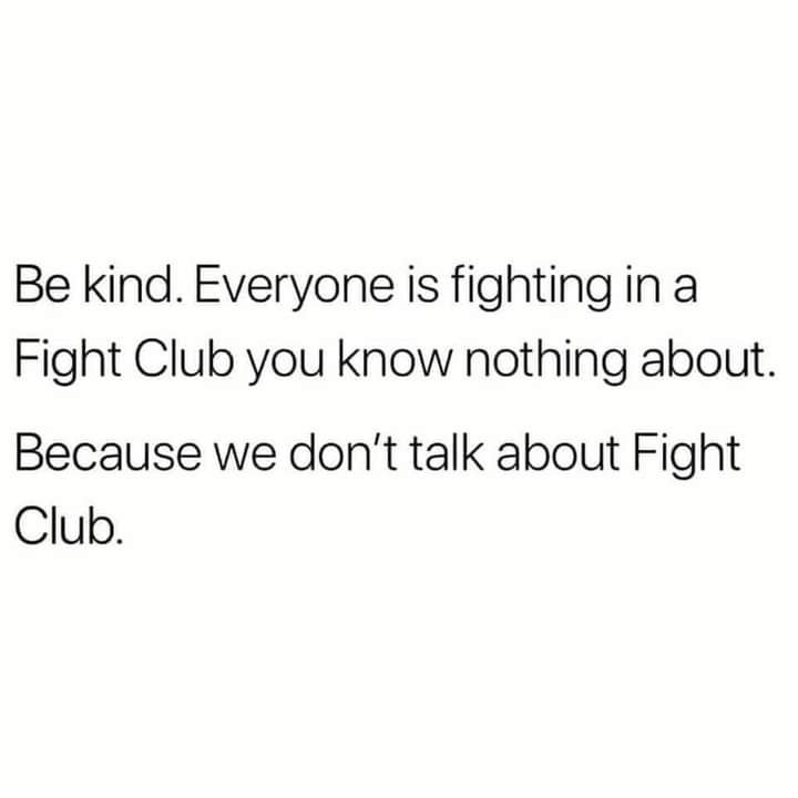 liz short for lizard - Be kind. Everyone is fighting in a Fight Club you know nothing about. Because we don't talk about Fight Club.