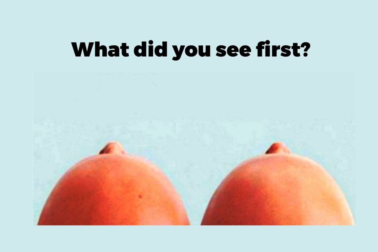dirty minded quiz - What did you see first?