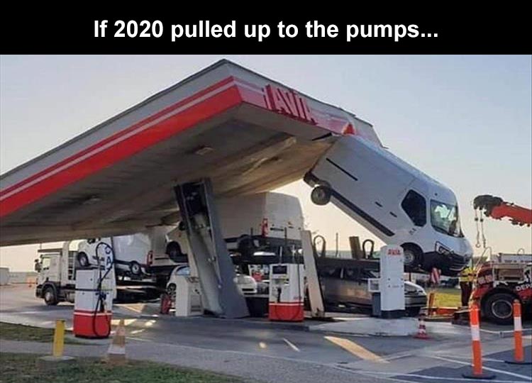 If 2020 pulled up to the pumps...