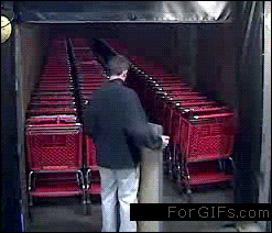 fail with the shopping cart gif - ForGIFS.com