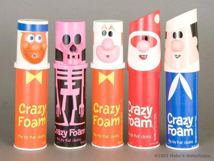 crazy foam 1960s - The toy that clean Oc Crazy Foam Crazy razy Foam bam Crazy Foam wazy Foam The Day that cleans egy that cleans Whats the toy that cleans the toy that cleans Teen Hake's Americana.