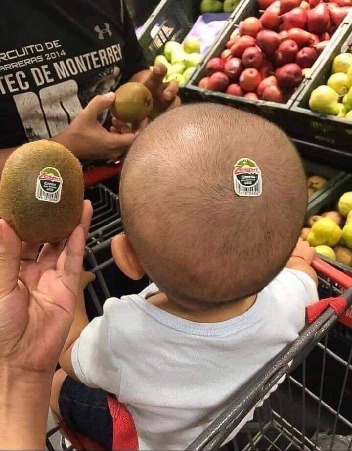 kiwi baby head