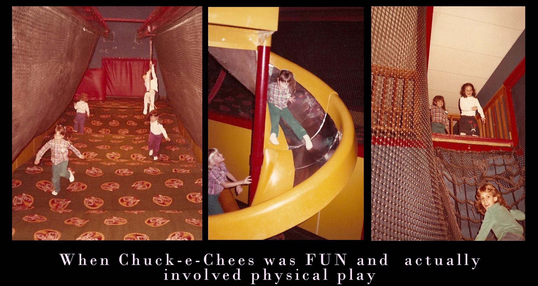 When ChuckeChees was Fun and actually involved physical play