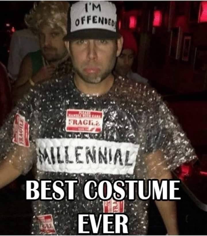 millennial halloween costume - I'M Offended Dragile Fragile Millennial Best Costume Ever