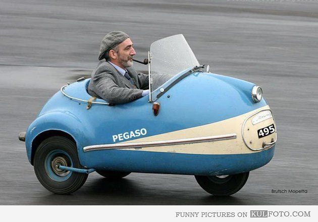 funny old car - Pegaso 495 Brutsch Mopetta Funny Pictures On Kulfoto.Com