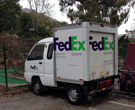 fedex truck catalina island - FedEx FedEx dex.com co Gored Ground Ground Hoe om FedEx