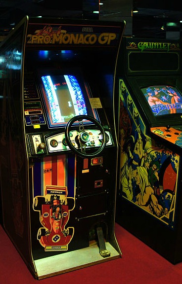 video game arcade cabinet - Degut Zpromonaco Gp Gauntletas Den Ancak