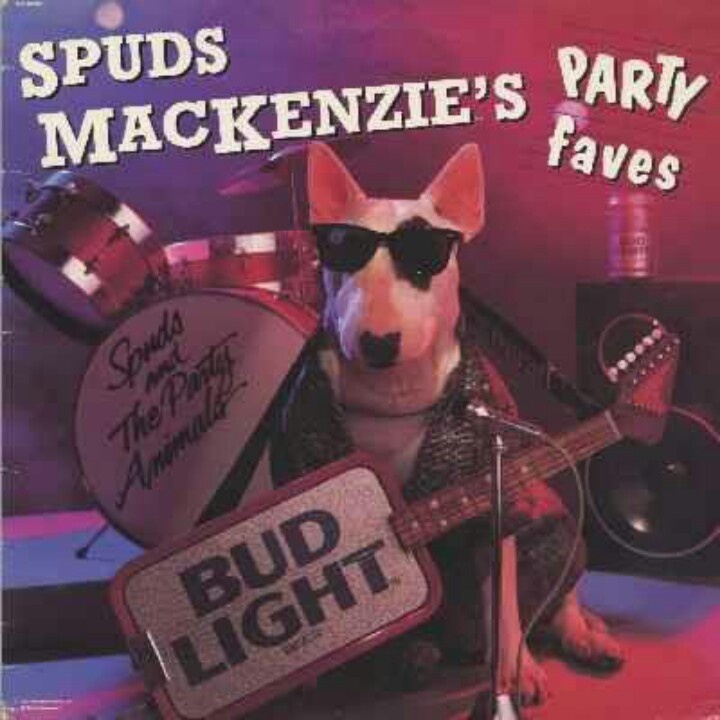 spuds mckenzie - Spuds Mackenzie'S Party faves Seveda The page Animal Bud Light