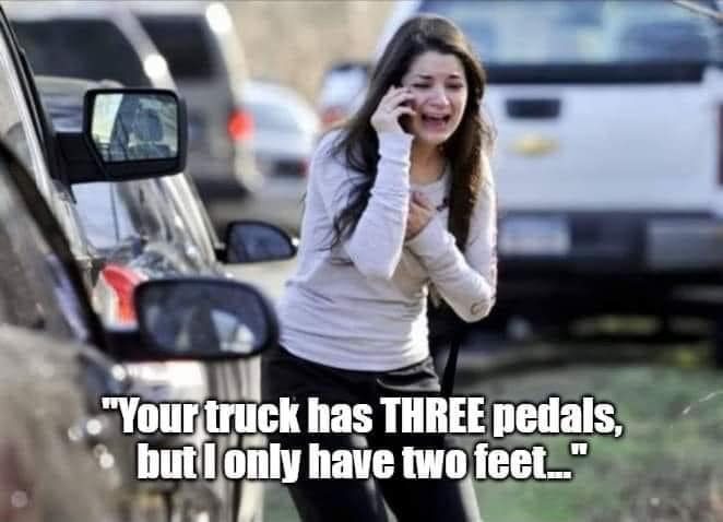 sandy hook shooter - "Your truck has Three pedals, but I only have two feet..."