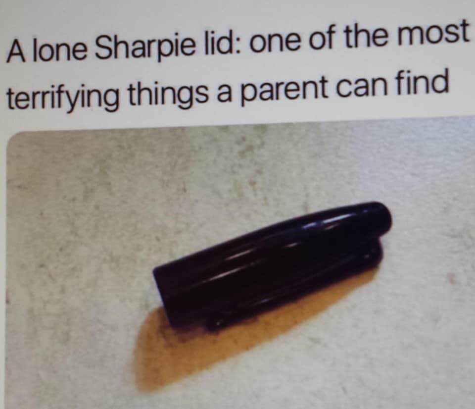 mtv staying alive - A lone Sharpie lid one of the most terrifying things a parent can find