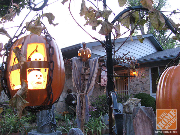 halloween pumpkin carving - lantern