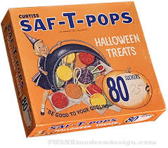 vintage halloween candy - Curtiss SafTPops Halloween Treats Wakers 80 20 Be Good To Your Cool 23