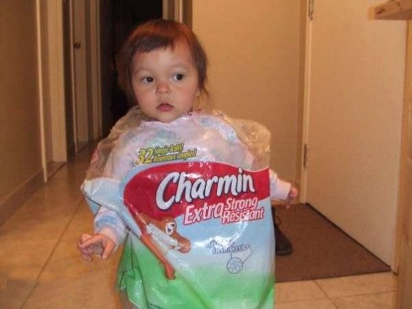bad halloween costumes kids - Charmin Extra Strong Resistant