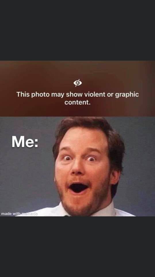 chris pratt happy face - This photo may show violent or graphic content. Me made with me
