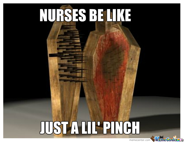 injection memes - Nurses Be Just A Lil' Pinch memecenter.com Memetenterar
