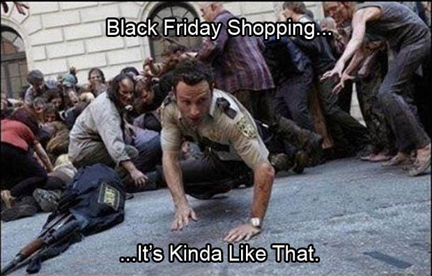 The Walking Dead - Black Friday Shopping... Pt ...It's Kinda That.