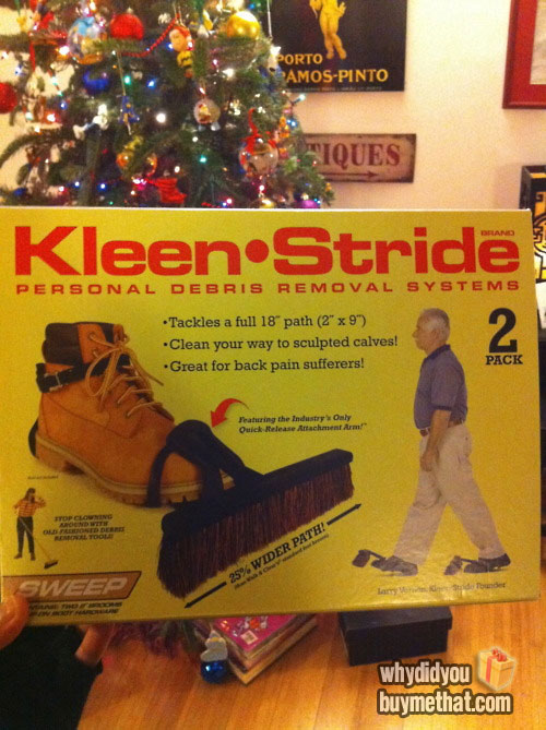 kleen stride - Porto AmosPinto Siques Kleen Stride 2 Personal Debris Removal Systems Tackles a full 18" path 2" x 9" Clean your way to sculpted calves! Great for back pain sufferers! Pack Featuring the Industry Only Ouick Release Attachment Arm!" Top Clow