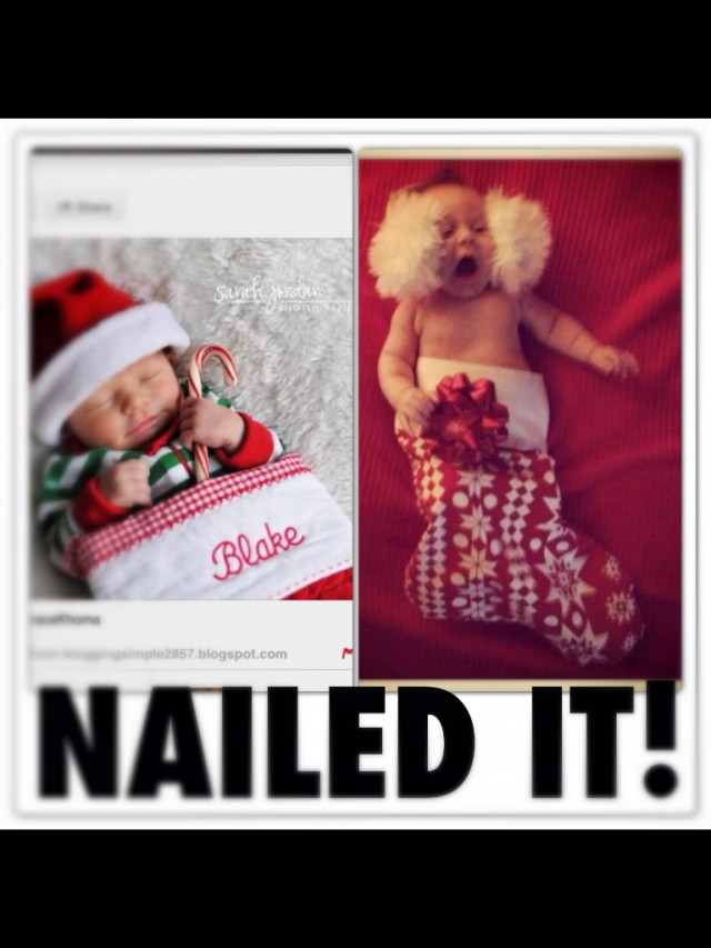 baby christmas photo fail - Sayah jaran Blake imple2857.blogspot.com Nailed It!