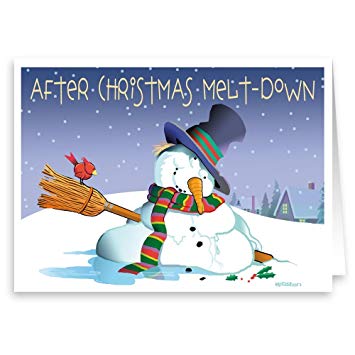 after christmas cards - After Christmas MeltDown