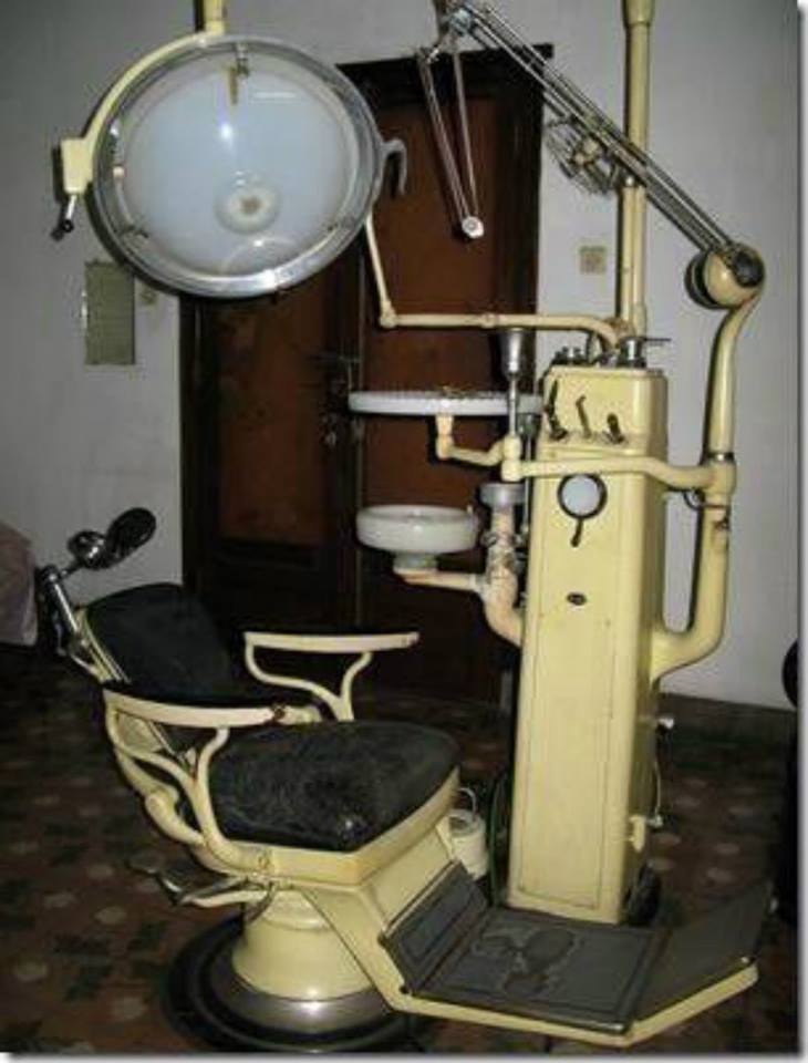 scary old dentist chair - 8.