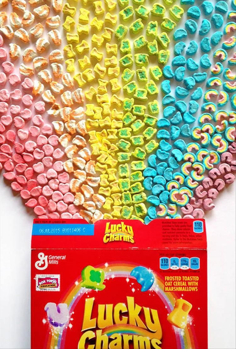 lucky charms colors - 110 16.11.2015 Lucky Charms ga General Mills 110170 10 Box Torbe Ceducation Frosted Toasted Oat Cereal With Marshmallows Juros Lucky Charms