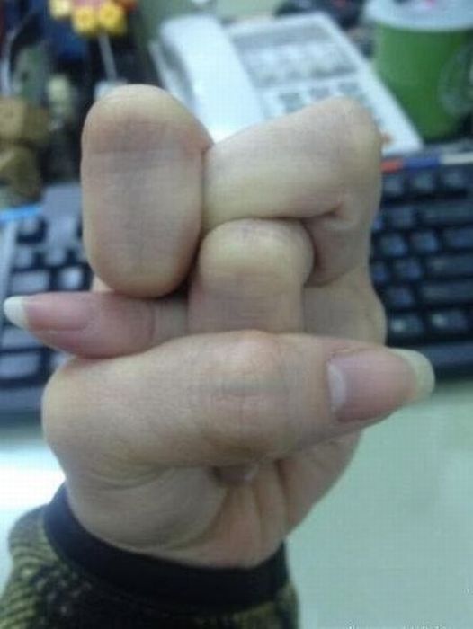 can you do this with your fingers