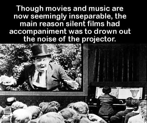 you meet someone you two - Though movies and music are now seemingly inseparable, the main reason silent films had accompaniment was to drown out the noise of the projector. Sve