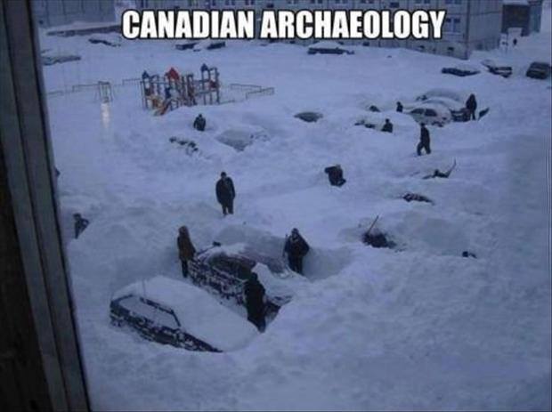 canada winter funny - Canadian Archaeology