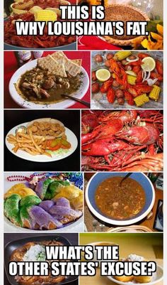 louisiana food meme - This Is Why Louisiana'S Fat. What'S The Other States'Excuse?