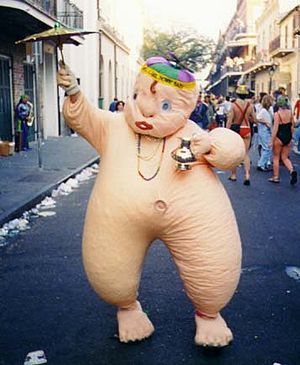 mardi gras king cake baby costume