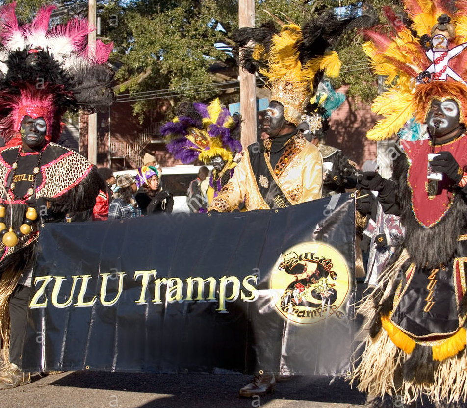 carnival - a Zulu a Min ny 'Zulu Tramps Pamela Ins a sobre