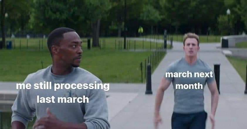 car - march next month me still processing last march