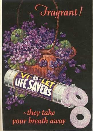 life savers - Fragrant! ViOLet Life Savers Camins Whole they take your breath away