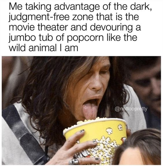 Popcorn addicts unite