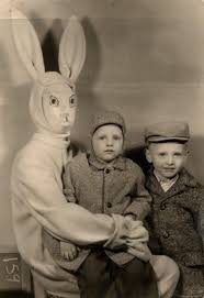 old easter bunny - 651